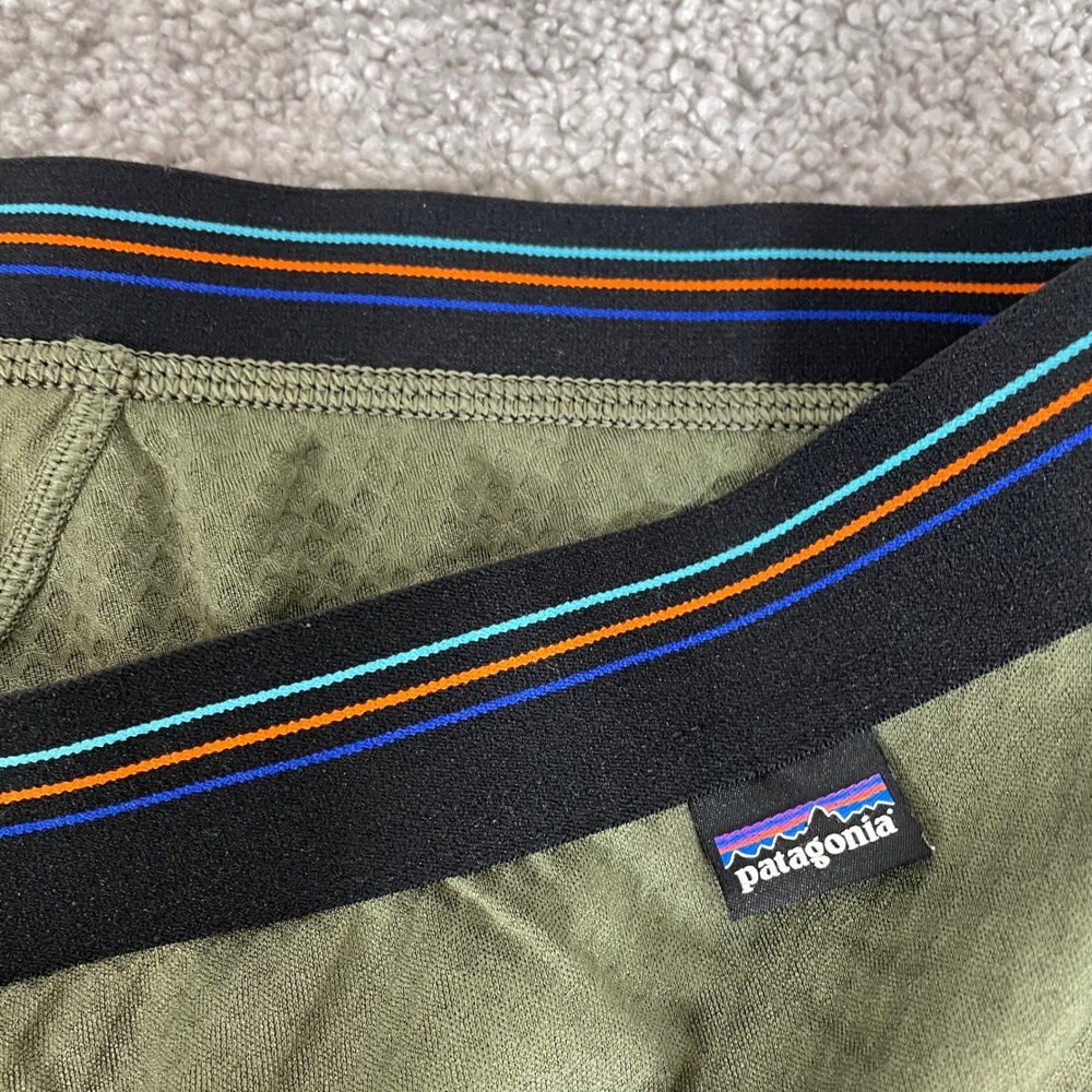 Patagonia Capilene Midweight Baselayer Bottoms Mens XXL Hiking Green 2XL - Picture 4 of 13